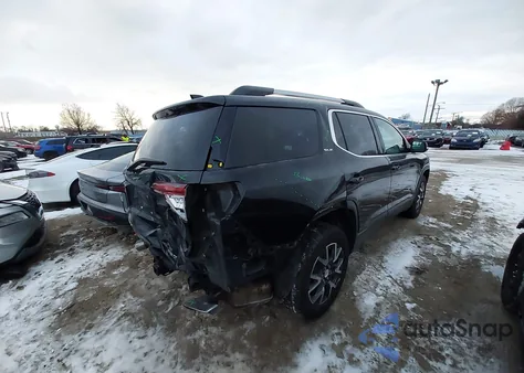 2021 GMC Acadia Awd Sle из США, поврежденный, VIN 1GKKNRLS3MZ205393